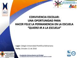 Presentación de PowerPoint - Universidad Pontificia Bolivariana