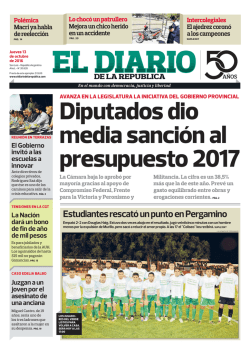 2016-10-13 cuerpo central - El Diario de la República