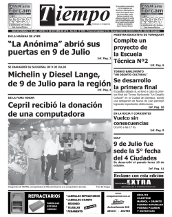 “La Anónima” abrió sus puertas en 9 de Julio