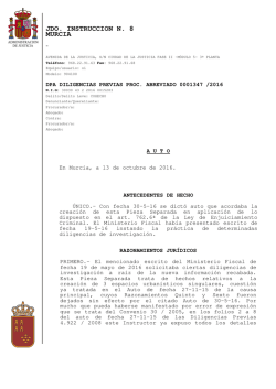 jdo. instruccion n. 8 murcia