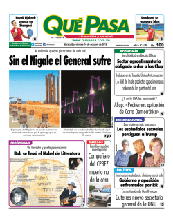 Sin el Nigale el General sufre