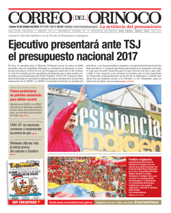 Descargar PDF - Correo del Orinoco