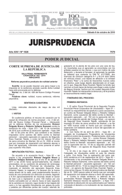 jurisprudencia - Peruana