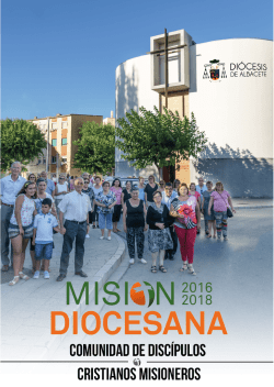 Misión Diocesana? - Parroquia Sagrada Familia. Albacete