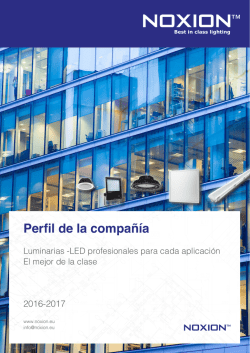 Perfil de la compañía