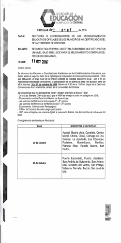 Ver Circular No. 0181 de 2016