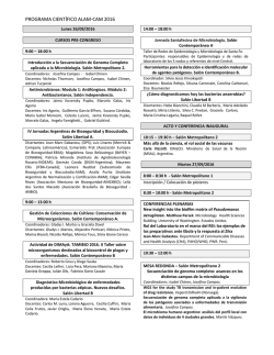 Programa Científico Final - ALAM