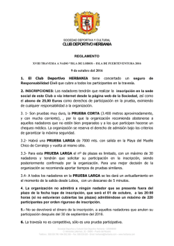 Reglamento - Club Deportivo Herbania