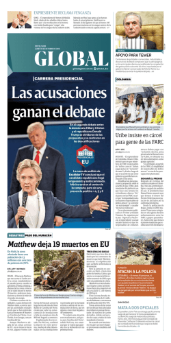 Matthew deja 19 muertos en EU