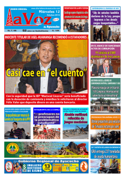 mi&eacute;rcoles 12 de octubre de 2016