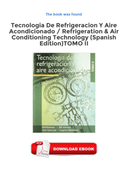 Review  Tecnologia De Refrigeracion Y Aire Acondicionado