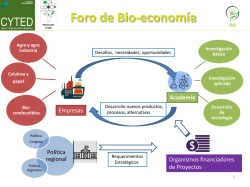 Foro de Bio-economía