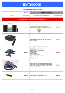 Descargar Lista de Precios