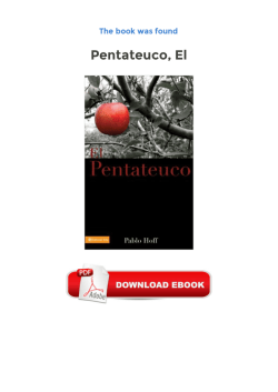 Pentateuco, El free ebooks on line