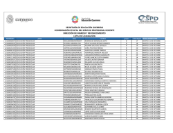 Lista general de asignacion