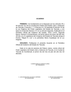 Miguel N. Lira - Congreso del estado de Tlaxcala