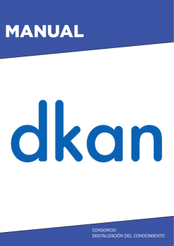 Manual Usuario DKAN