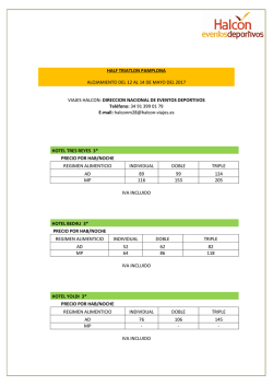 halcon eventos deportivos - Half Triatlón Pamplona