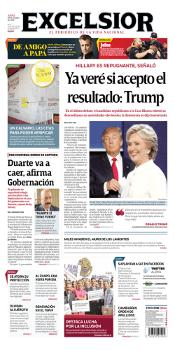 Duarte va a caer, afirma Gobernación