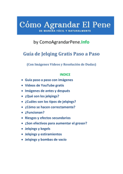 by ComoAgrandarPene.Info Guía de Jelqing Gratis Paso a Paso
