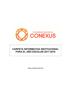Carpeta Informativa 2017-2018