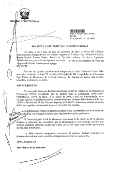 04364-2014-AA - Tribunal Constitucional