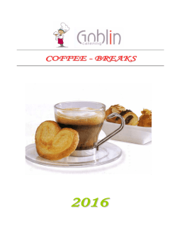 coffee - breaks - Goblin Catering Madrid