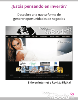 Sitio en internet y Revista Digital
