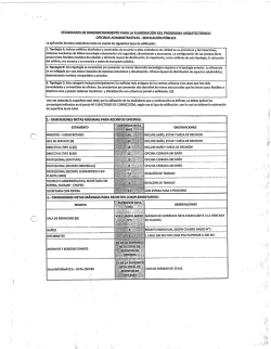 Estandares de Dimensionamiento MOP