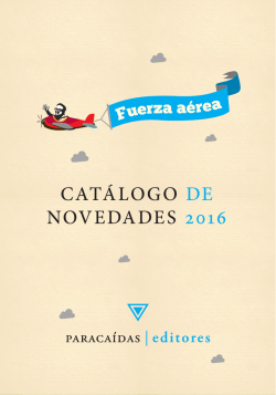 catálogo - Paracaidas