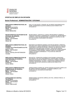 comunidad valenciana - Sistema Nacional de Empleo.