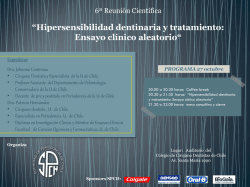 Presentación de PowerPoint - Sociedad de Periodoncia de Chile