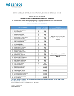 Evaluación curricular