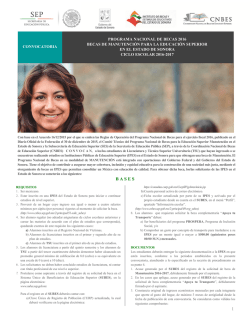 1 bases - Becas Sonora