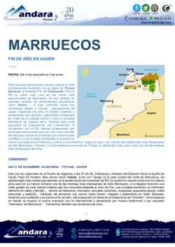 marruecos - Andara Rutas