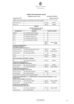 Provincia de Corrientes Poder Judicial