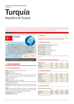 Turquía - Ministerio de Asuntos Exteriores y de Cooperación