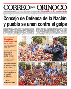 Descargar PDF - Correo del Orinoco