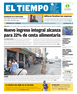 Nuevo ingreso integral alcanza para 22% de cesta