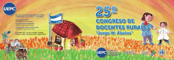 25º Congreso de Docentes Rurales