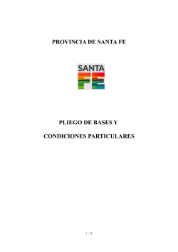 C.PR. N° 02/16 - Gobierno de Santa Fe