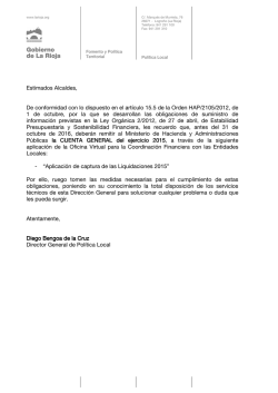 3. Cuenta General - Gobierno de La Rioja