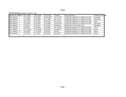 Sheet1 Page 1 GERONTOLOGIA EDUCACIONAL, INC. Número de