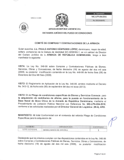 Dictamen Juridico - Armada de Republica Dominicana