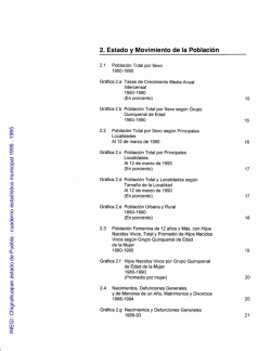 Chignahuapan estado de Puebla : cuaderno estadístico