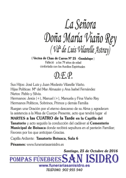 María Viaño Rey 25-10-2016 Santiago