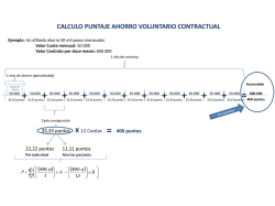 calculo puntaje ahorro voluntario contractual