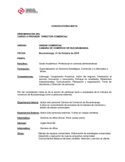 Documento Relacionado - Cámara de Comercio de Bucaramanga