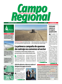 La primera campa&ntilde;a de quemas de rastrojo no convence al sector