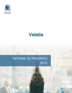 Velatia - UN Global Compact